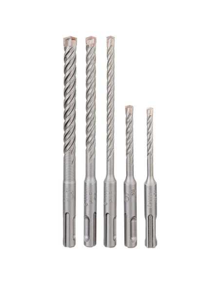 Titan Shop |Set burghie pentru gaurire cu percutie SDS plus-5,5x6x6x8x10mm set 5 buc.