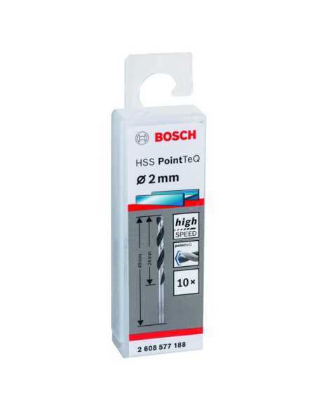 Titan Shop |Burghiu spiral HSS PointTeQ, 2,0mm, set 10 buc