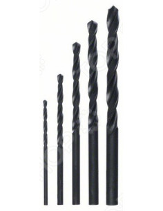 Titan Shop |Set burghie pentru metal HSS-R, DIN 338 2x3x4x5x6mm set 5 bucati