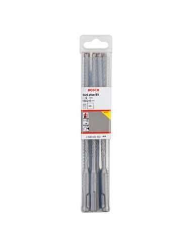 Titan Shop |Burghiu pentru gaurire cu percutie SDS plus-5, 6x150x210mm set 10 buc.