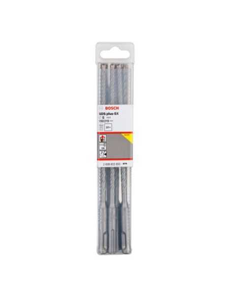 Titan Shop |Burghiu pentru gaurire cu percutie SDS plus-5, 6x150x210mm set 10 buc.