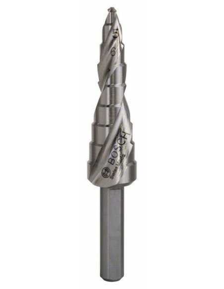 Titan Shop |Burghiu in trepte HSS 4 - 12mm, 6,0mm, 66,5mm