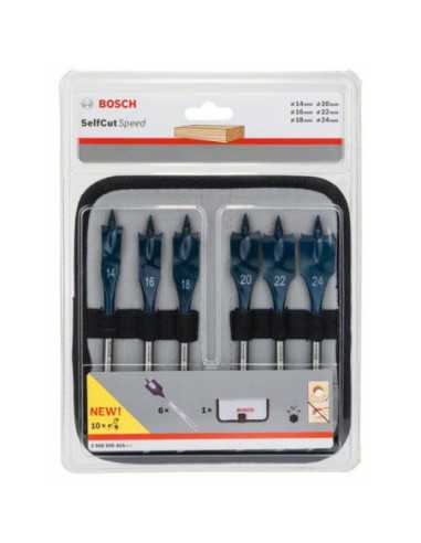 Titan Shop |Set burghie plate Self Cut Speed 14x16x18x20x22x24mm set 6 buc.
