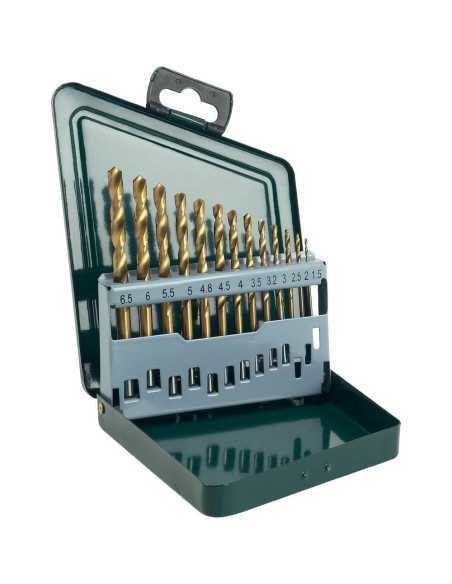 Titan Shop |Set 13 burghie HSS-TiN pentru metal