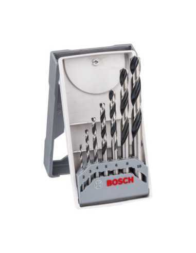 Titan Shop |Miniset de 7 burghie spirale HSS PointTeQ X-Line, set 7 buc