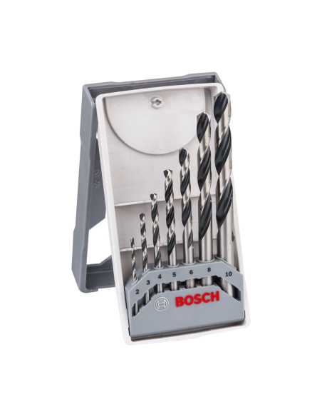 Titan Shop |Miniset de 7 burghie spirale HSS PointTeQ X-Line, set 7 buc