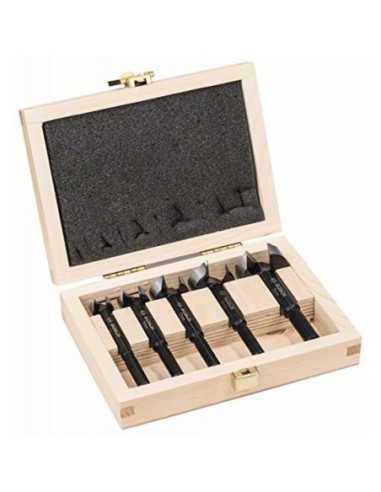 Titan Shop |Set burghie pentru lemn 15, 20, 25, 30, 35mm, toothed-edge set 5 buc