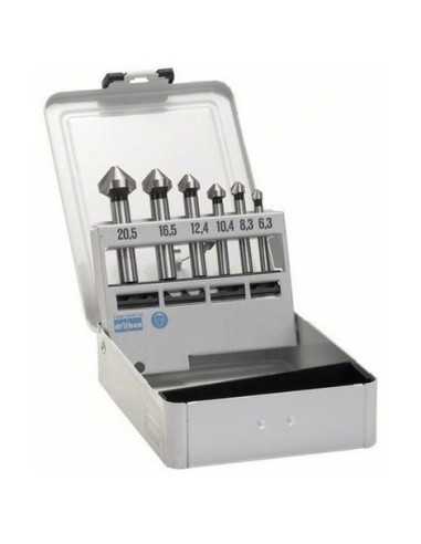 Titan Shop |Bosch Set 6 zencuitoare conice 6 buc 6,3-20,5mm,  5-10mm