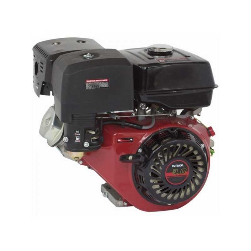 Titan Shop |Motor Weima WM177F pe benzina  9CP cu ax pana Q25.4 mm