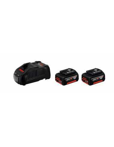 Titan Shop |Set acumulatori si incarcator 2xGBA 18V 5.0Ah + GAL 1880 CV