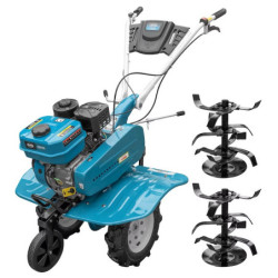 Titan Shop |Motocultor Dakard 7CP HS900 cu Remorca DKD LY500 si Uleiuri 2