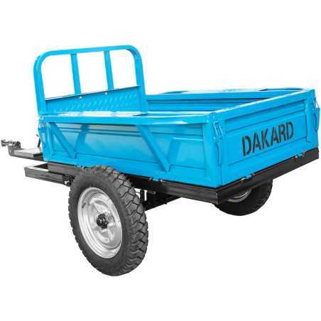 Titan Shop |Motocultor Dakard 7CP HS900 cu Remorca DKD LY500 si Uleiuri