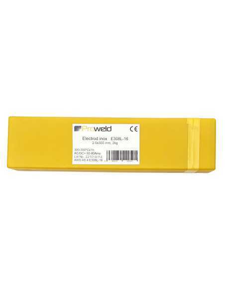 Titan Shop |Electrod inox, 2.0x300mm, tub 2kg ProWELD E308L-16