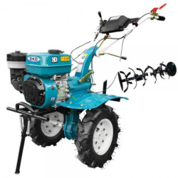 Titan Shop |Motocultor Dakard HS1000B 7CP cu far, roti de cauciuc si set freze