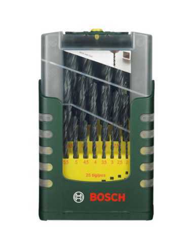 Titan Shop |Bosch Caseta 25 burghie HSS-R, metal, 1-13mm