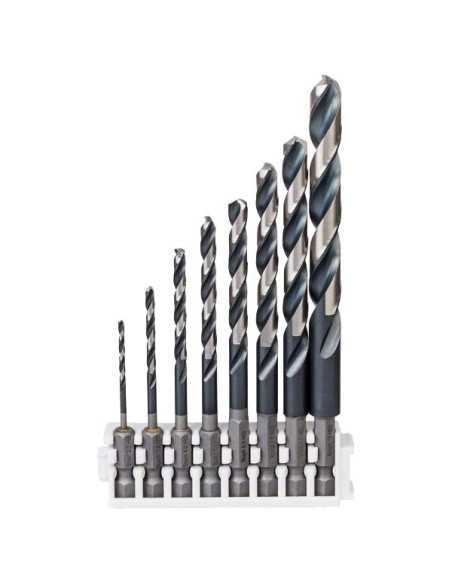 Titan Shop |Bosch Set 8 burghie metal HSS Impact Control, 2x10mm