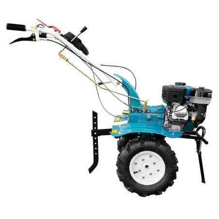 Titan Shop |Motocultor Dakard HS1000B 7CP cu far, roti de cauciuc si set freze