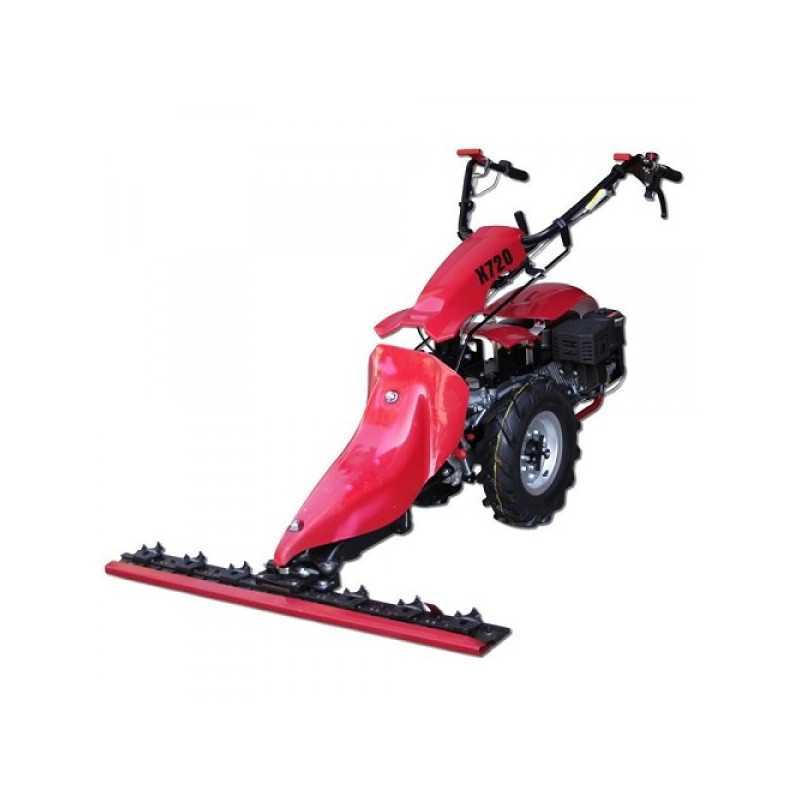 Titan Shop |Motocultor profesional 9.5CP Weima WMX720 cu freza tractata si cositoare