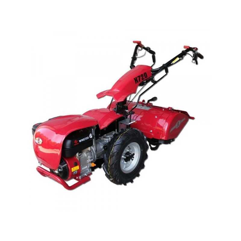Titan Shop |Motocultor profesional 9.5CP Weima WMX720 cu freza tractata si cositoare