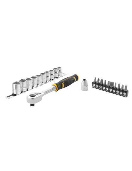 Titan Shop |Set clichet 120 dinti + biti 3/8\" Stanley FMMT82680-0