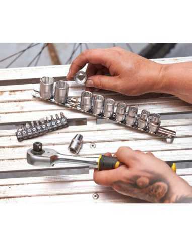 Titan Shop |Set clichet 120 dinti + biti 3/8\" Stanley FMMT82680-0