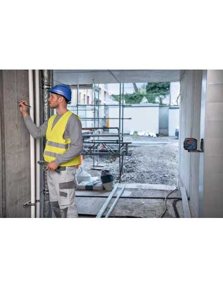 Titan Shop |Nivela laser cu linii verzi (15 m) + Suport universal + Trepied Bosch GLL 2-15 G + LB 10 + BT 150