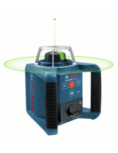 Titan Shop |Nivela laser rotativa, 100m, receptor 300m, precizie 0.1 mm/m Bosch GRL 300 HVG+LR1+RC1+WM4