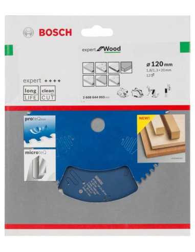 Titan Shop |Disc Expert for Wood 120x20x12T Bosch