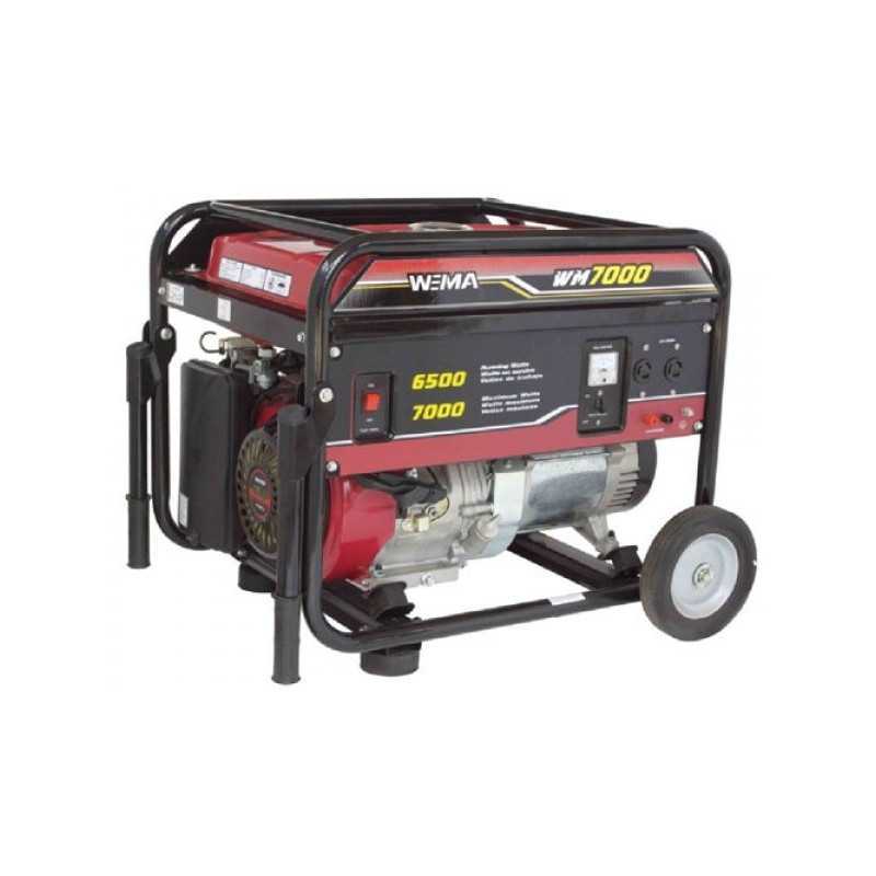 Titan Shop |Generator de curent WM 7000E 6.5 kW (8.2 kVA)