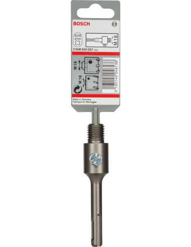 Titan Shop |Adaptor carota SDS-PLUS pentru masini de gaurit cu ciocan rotopercutor, 105 mm, M16 Bosch