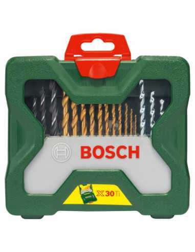 Titan Shop |Set 30 accesorii X-Line cu învelis TiN Bosch