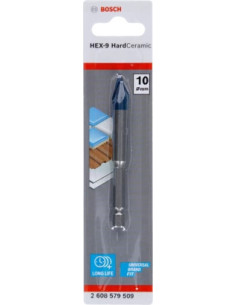 Titan Shop |Burghiu placi ceramice HEX-9 Hard Ceramic, 10x90mm Bosch 2