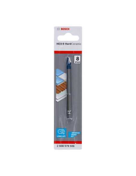 Titan Shop |Burghiu placi ceramice HEX-9 Hard Ceramic, 8x90mm Bosch