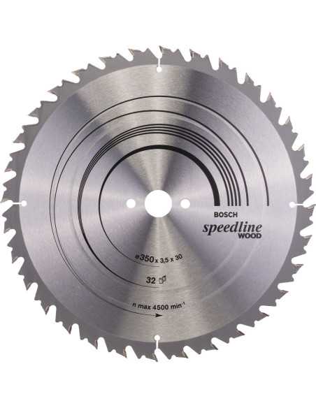 Titan Shop |Panza ferastrau circular Speedline Wood, 350X30x3.5mm, 32T Bosch