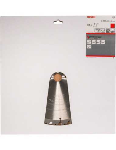 Titan Shop |Panza ferastrau circular Speedline Wood, 350X30x3.5mm, 32T Bosch