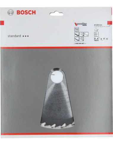 Titan Shop |Panza ferastrau circular Speedline Wood, 235X30x2.4mm, 30T, reductie 25mm Bosch