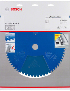 Titan Shop |Panza ferastrau circular Expert for Stainless Steel, 305x25.4x2.5mm, 60T Bosch 2