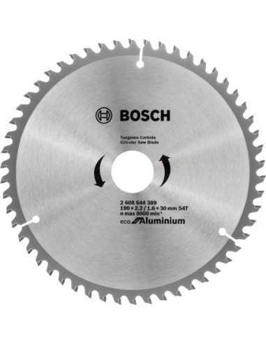 Titan Shop |Panza ferastrau circular Eco for Aluminium, 190x30x2.2mm, 54T Bosch
