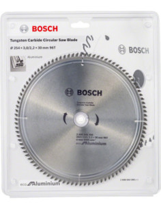 Titan Shop |Panza ferastrau circular Eco for Aluminium, 254x30x3mm, 96T Bosch 2