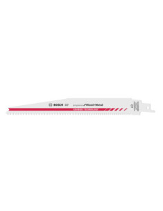 Titan Shop |Panza ferastrau sabie S 1156 XHM Carbide Progressor for Wood and Metal, 225mm Bosch