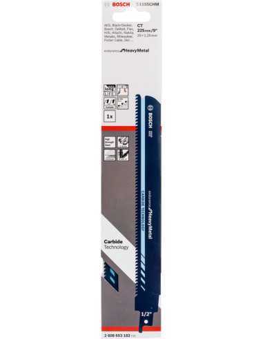 Titan Shop |Panza ferastrau sabie S 1155 CHM Endurance for Heavy Metal, 225mm Bosch